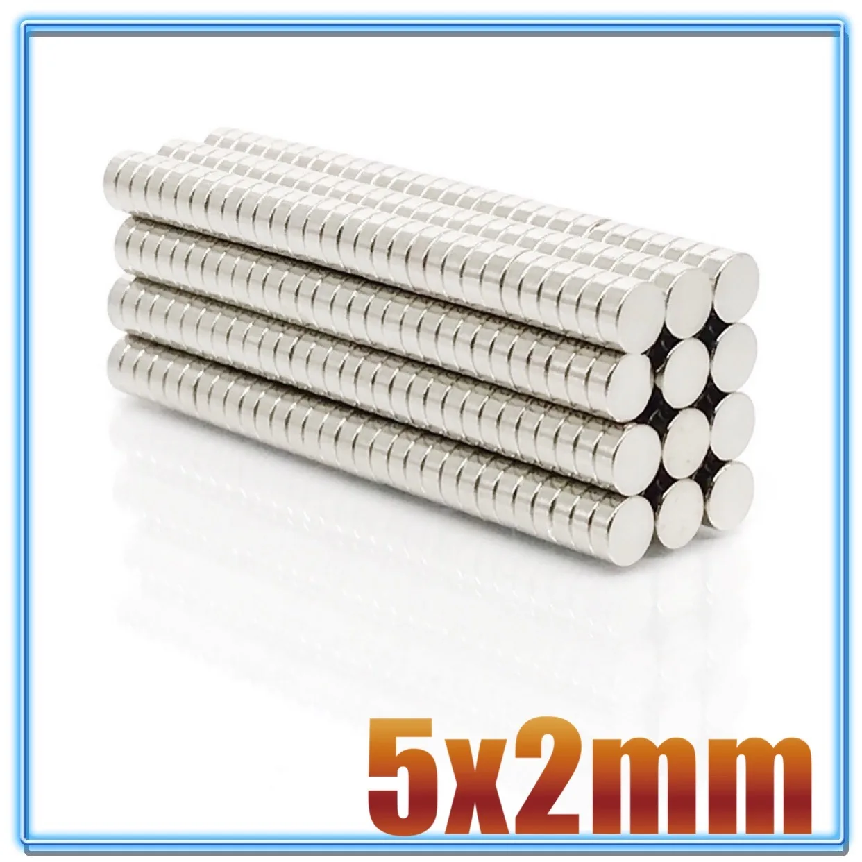 10/50/100/200/500/1000 Pcs 5x2 mm Round NdFeB Neodymium Magnet N35 Super Powerful Small imanes Permanent Magnetic Disc 5*2