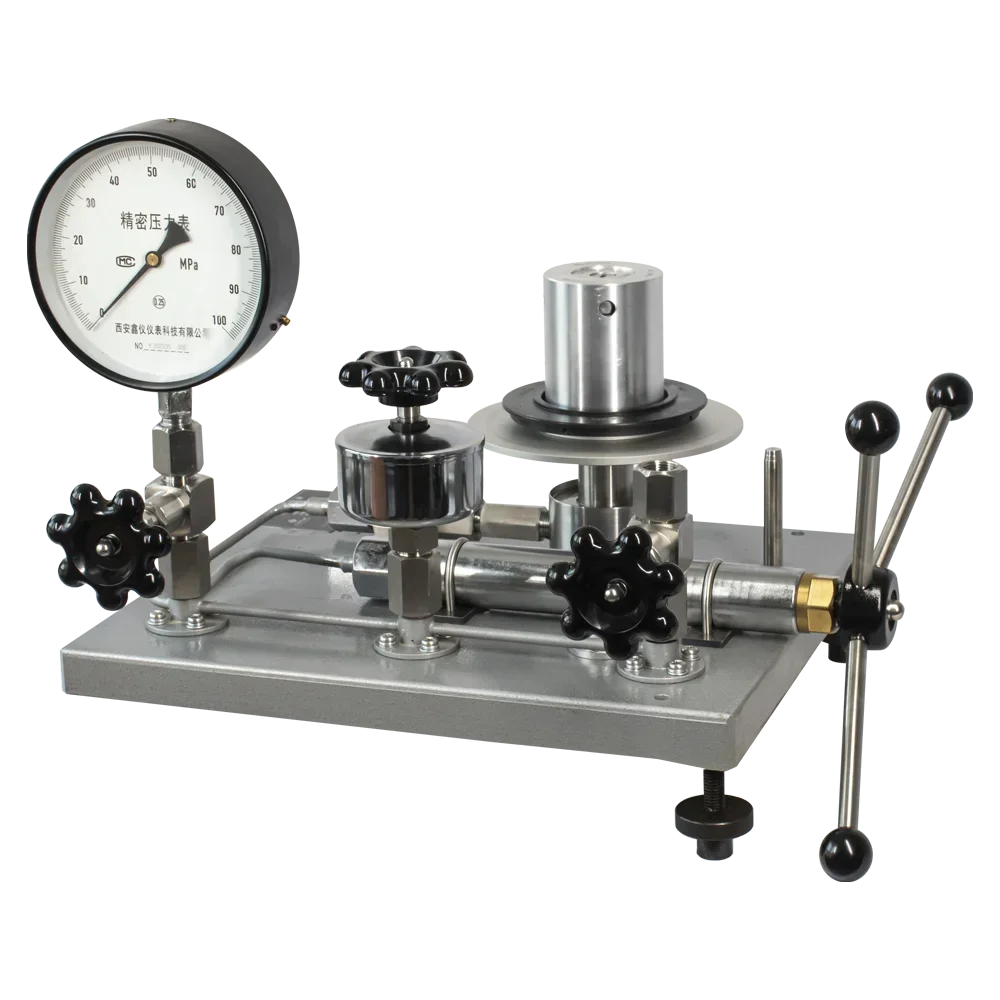 Piston Type YS-600 High Precision 0.05% Pressure Gauge Calibration  Dead Weight Tester 1- 60