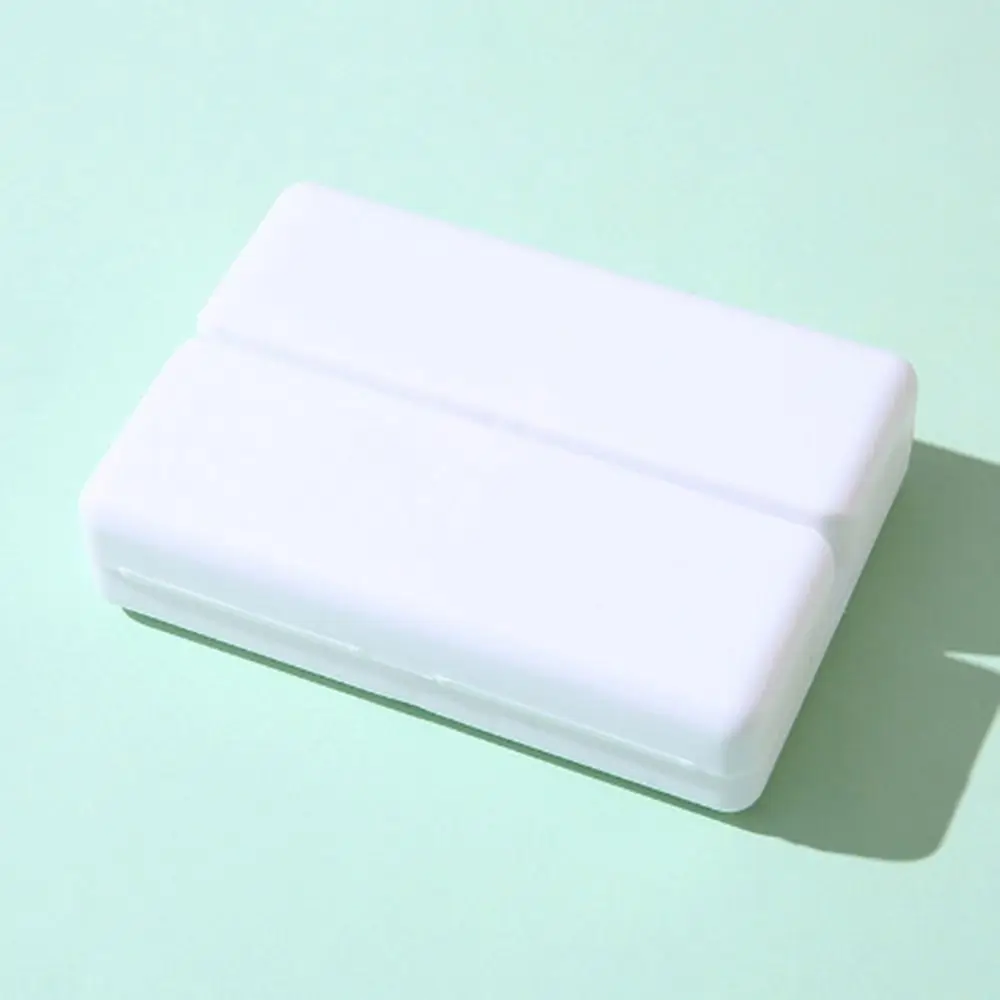 5 Farben, kreatives Design, 7 Fächer, robuste, wasserdichte Pillendose, magnetisch, faltbar, multifunktionale Pillenbox, ideal für Reisen. – Detail 4
