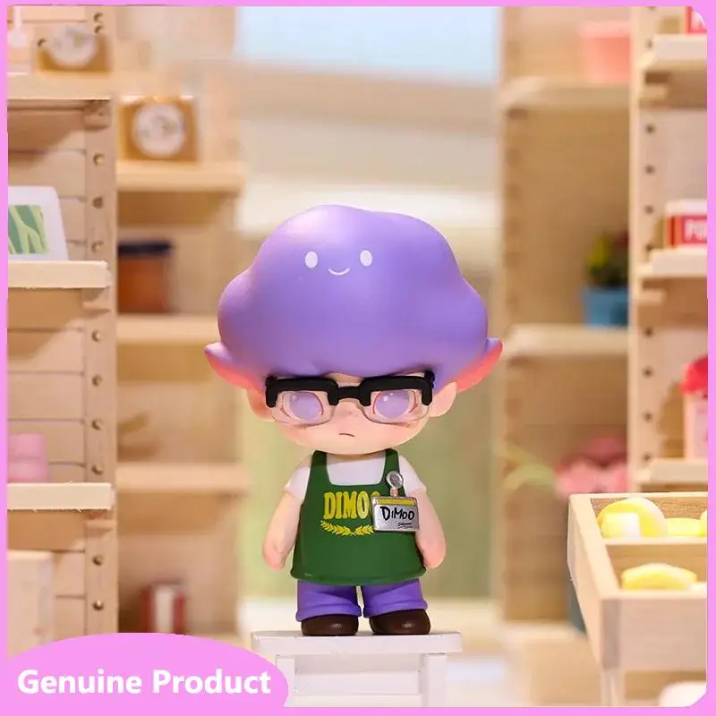 

100% Original Dimoo Life University Series Blind Box Toys Kawaii Surprise Guess Doll Anime Figure Home Model for Girls Gift