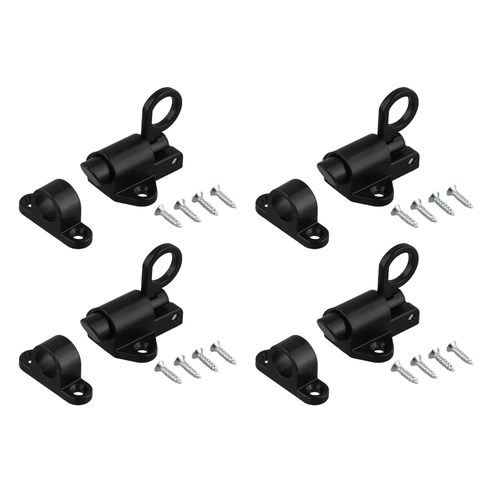 

Home Security Aluminum Alloy Latch Casement Latch White Convenient Operation Rust-resistant Finish Secure Closure