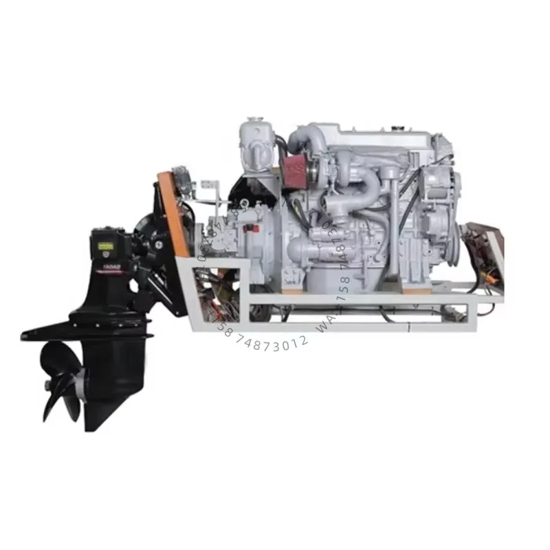 Chinese brands Water Cooling 115 - 160HP ZT150A Sterndrive St ern Machine Mar ine di esel Engine