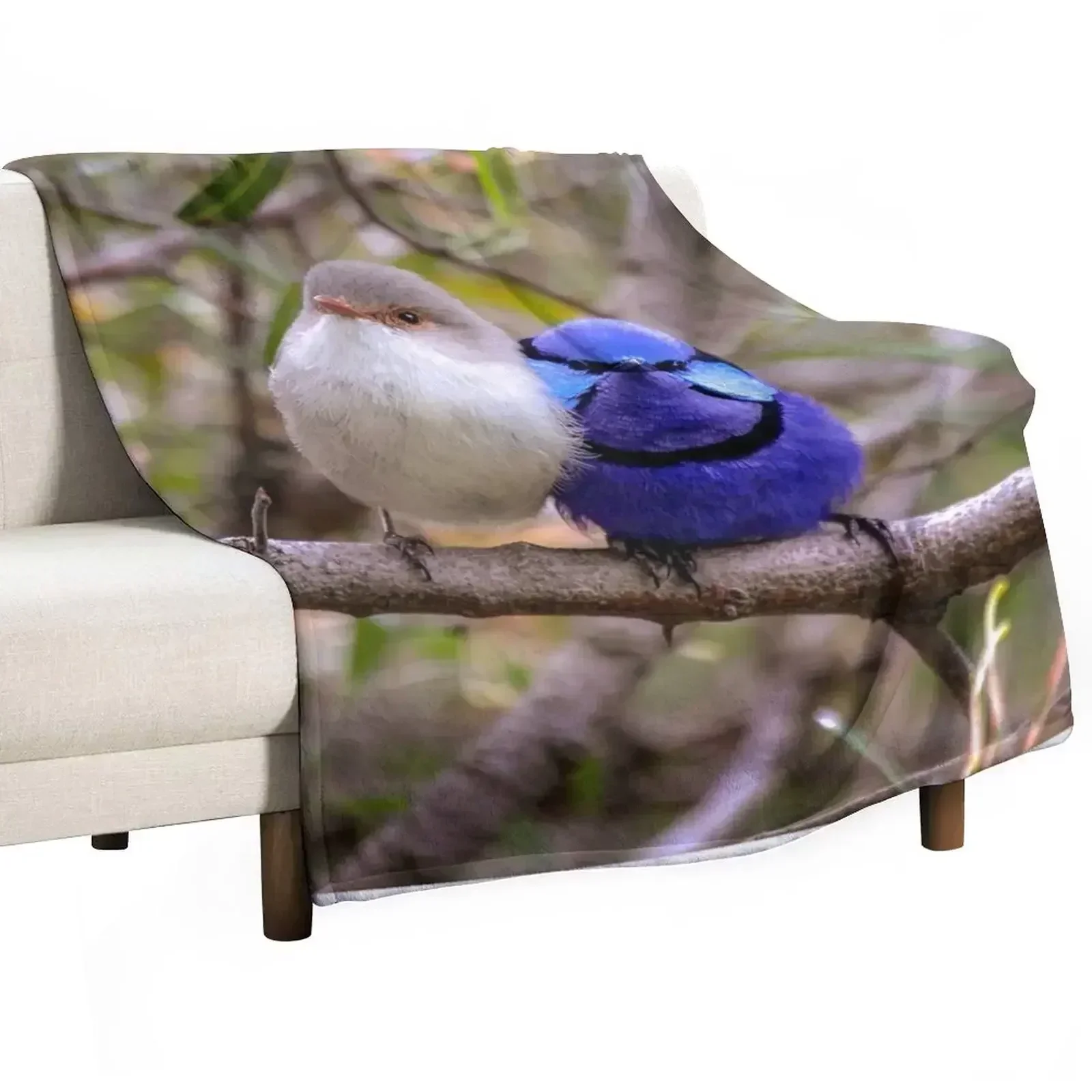 Love Birds Throw Blanket Thin cosplay anime Blankets