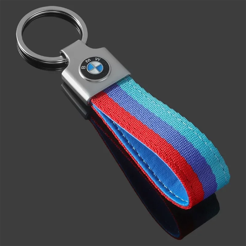 1pc Car Keyring Keychain Auto Logo Key Holder for BMW M Power Performance M3 M5 X1 X3 X5 X6 E46 E39 E36 E60 E90 Car Accessories