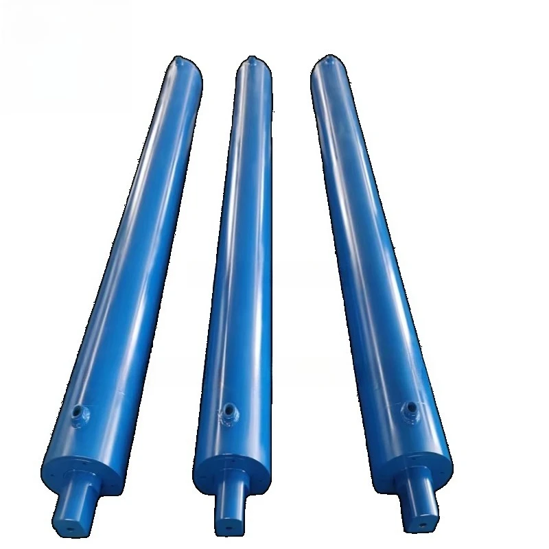 Front and Rear Eye Hydraulic Cylinder Steering Hydraulic Cylinder for Engineering Vehicle Source
