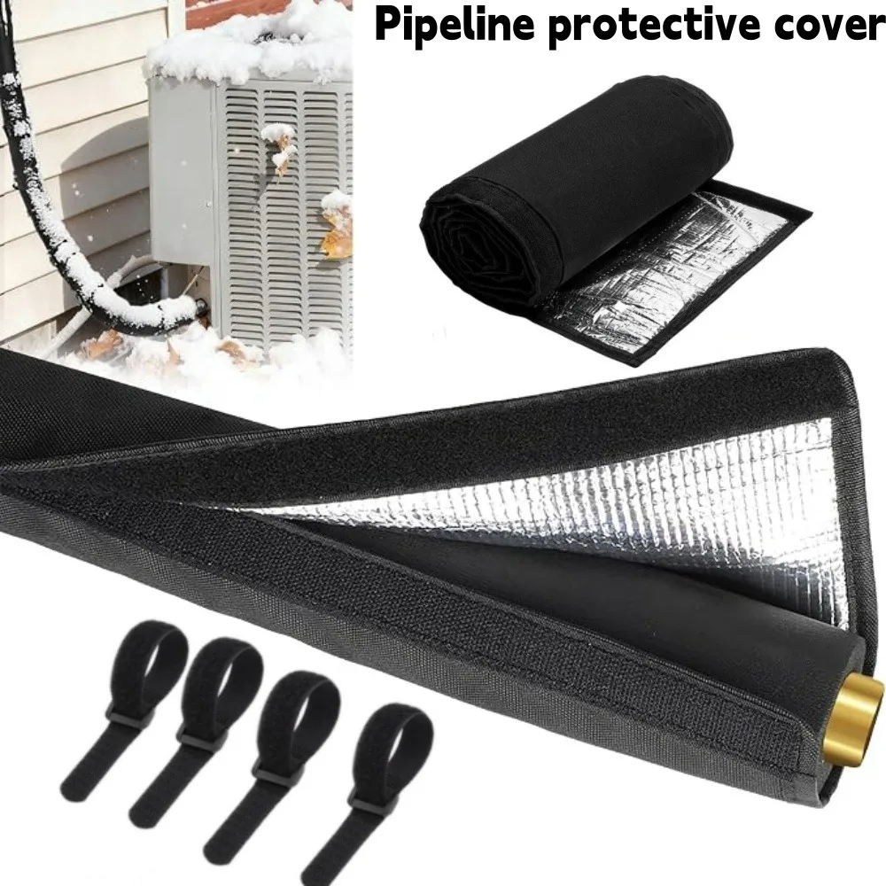 Airconditioning slang koperen buis beschermhoes Oxford-doek waterdichte isolatiehoes voor buiten airconditioning leidingbescherming
