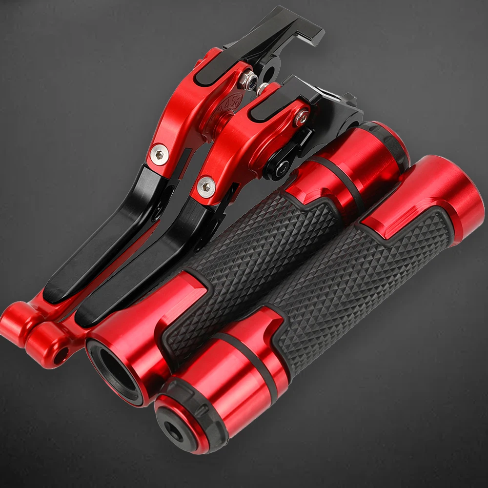 Motorcycle Accessoriese Adjustable Brake Clutch Lever Hand Grips Handlebar FOR DUCATI MULTISTRADA1200 MULTISTRADA 1200 2010-2016