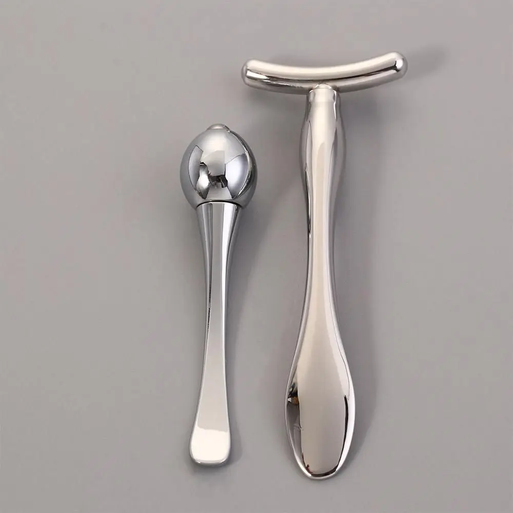 Narzędzia do pielęgnacji skóry, masażer, magiczny masażer, zabieg na twarz, łyżeczka do kremu pod oczy, roller do masażu oczu, aplikator do kremu do twarzy, lifting twarzy