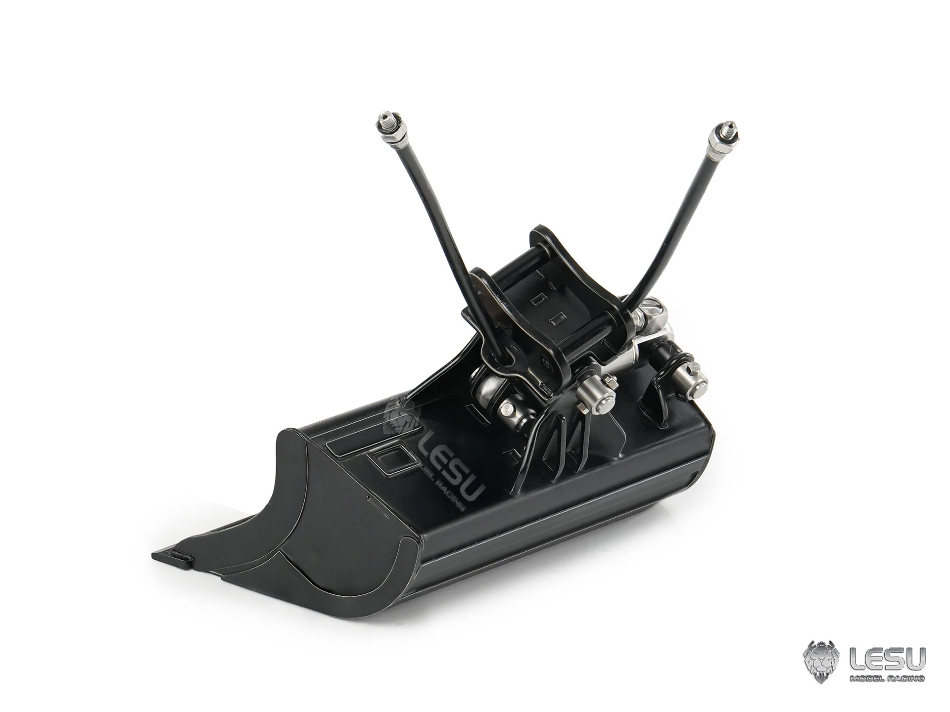 LESU Teilmetall-Kippschaufel für Spielzeug 1/14 RC Hydraulikbagger Aoue PC30 Funkgesteuertes Mini-Baggermodell Baufahrzeug – Detail 6