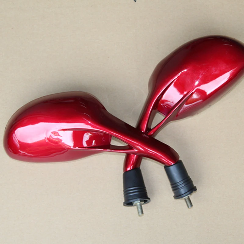 

8mm Motorcycle Side Mirrors for Yamaha Kymco Loncin Baotian Sundiro Honda Wuyang SYM GY6125 WH100T SDH125 HJ125T Scooter Glasses