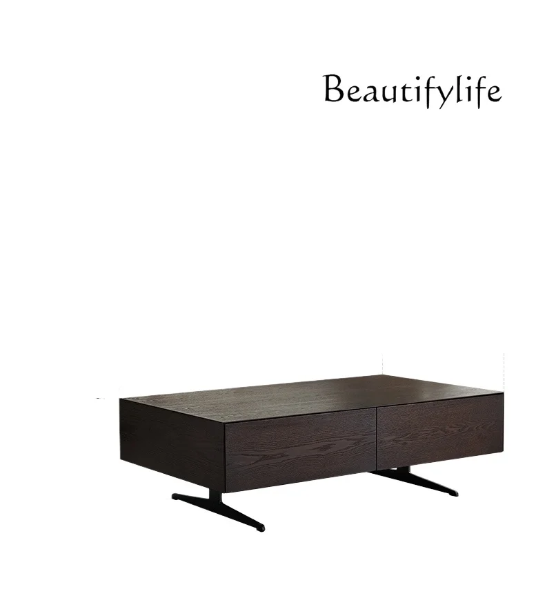 

Italian Light Luxury Minimalist Coffee Table TV Cabinet Combination Modern Minimalist Small Apartment Living Room Furniture