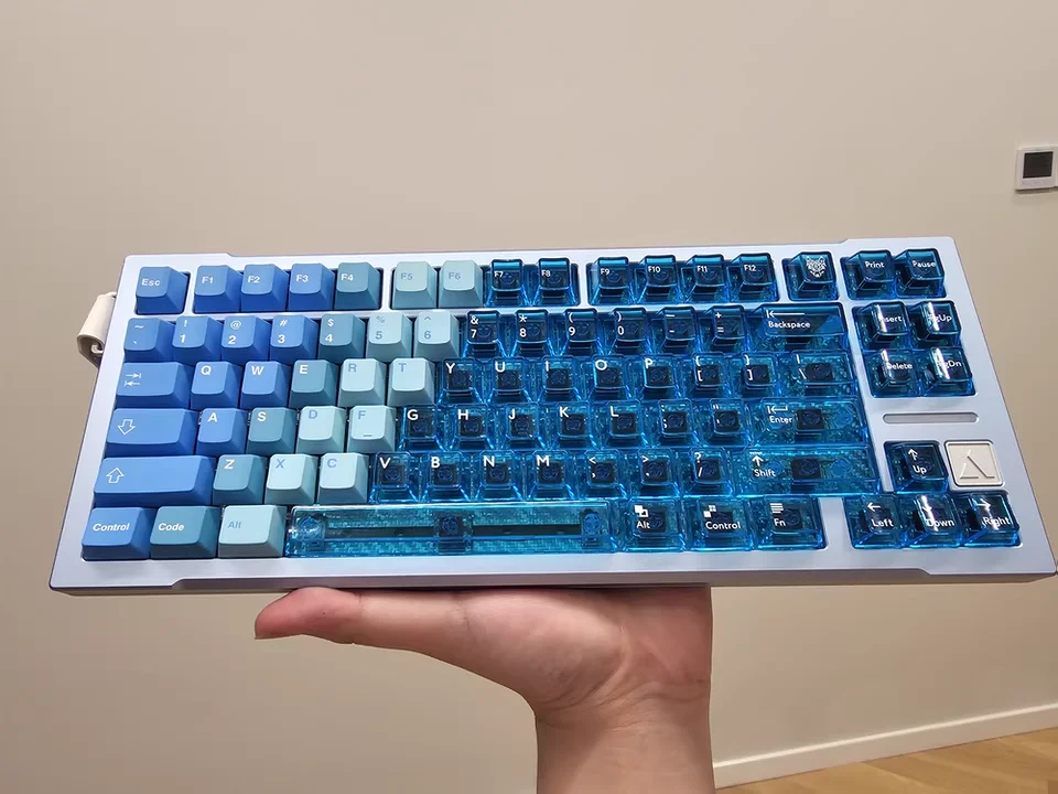 

Aluminium Alloy Aim Bone80 Mechanical Keyboard Case Custom for Magnetic Switch Wooting 80He Keyboard Case PC Gamer Accessories