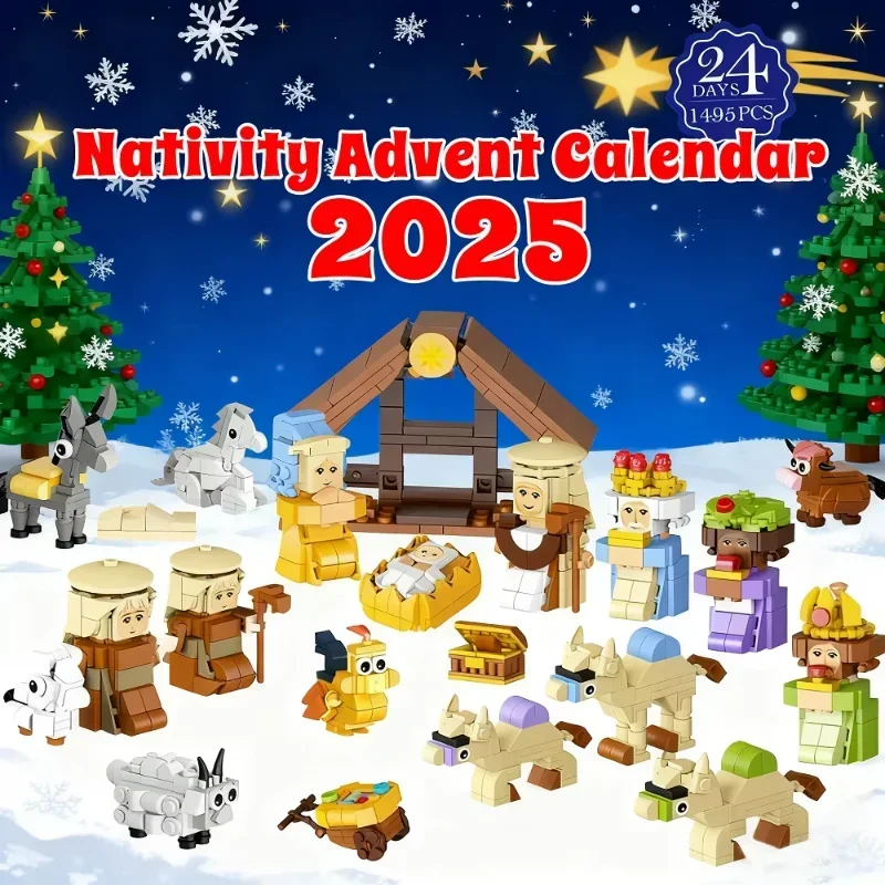 

Diy Christmas Advent Calendar Gift Box Fun Ornament For Boys Girls ,24days Countdown Calendar New Year Party Christmas Gifts