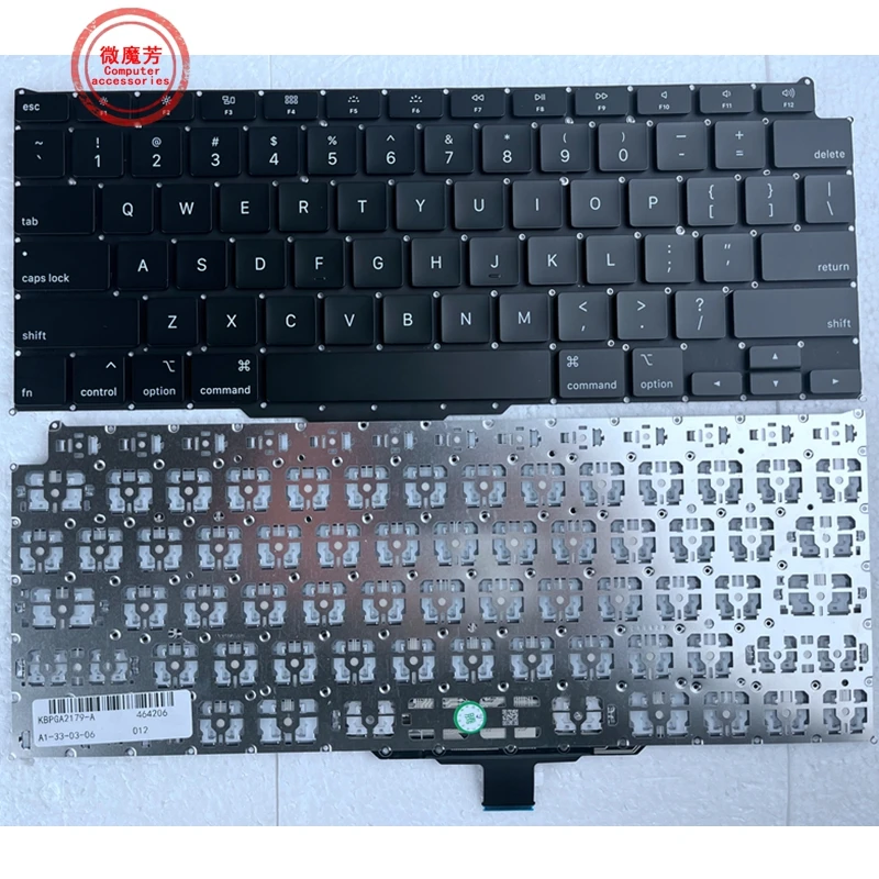 New US English Replacement Keyboard For Apple For Macbook A2179 A2251 A2289 A2337 A2338 A2141 A2159 Laptop Keyboard