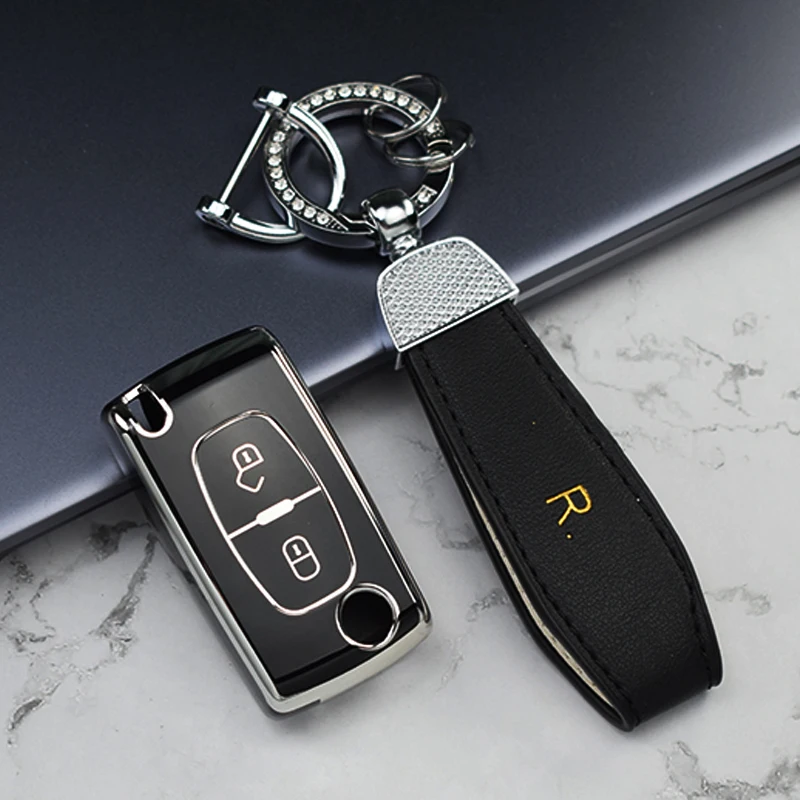 TPU Auto Remote Key Fall Abdeckung Shell Für Citroen Xsara Picasso C5 C6 C8 Für Peugeot 107 207 307 308 407 607 3008 5008 Keyless