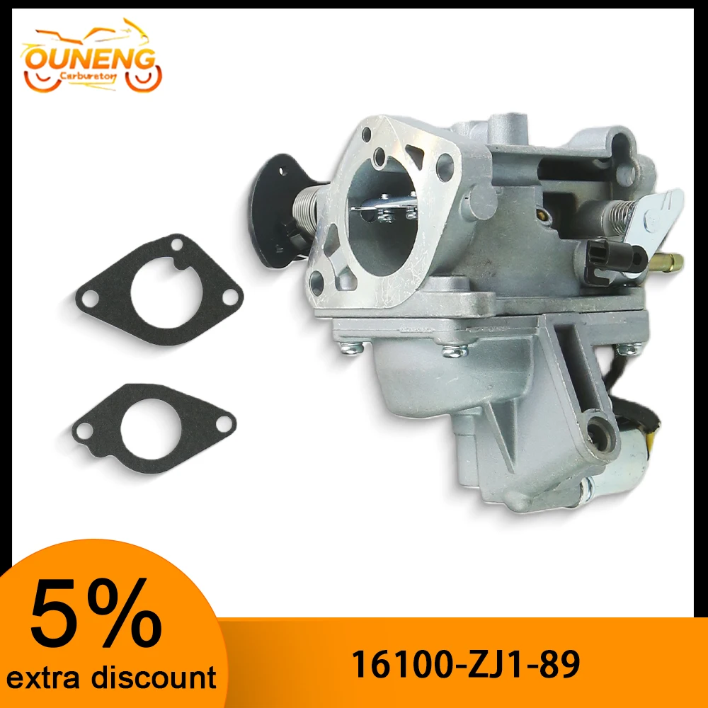 Carburetor 16100-ZJ1-89 With Gaskets For Honda GX610 GX620 V Twin 20HP Engine Generator Lawn Mower