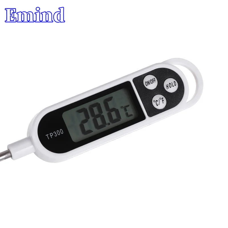 2/5/10/20/50Pcs TP300 Probe Type Kitchen Food Electronic Thermometer Digital Thermometer Pen For Beer And Milk BBQ