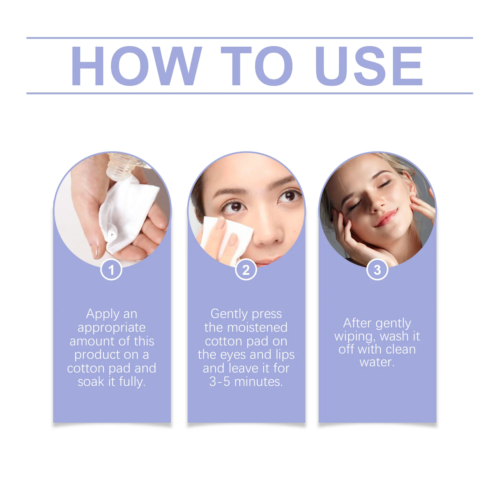 EELHOE Make-up verwijderaar voor ogen, lippen en gezicht - Reinigend en verfrissend gezichtswater, effectieve make-up verwijderen