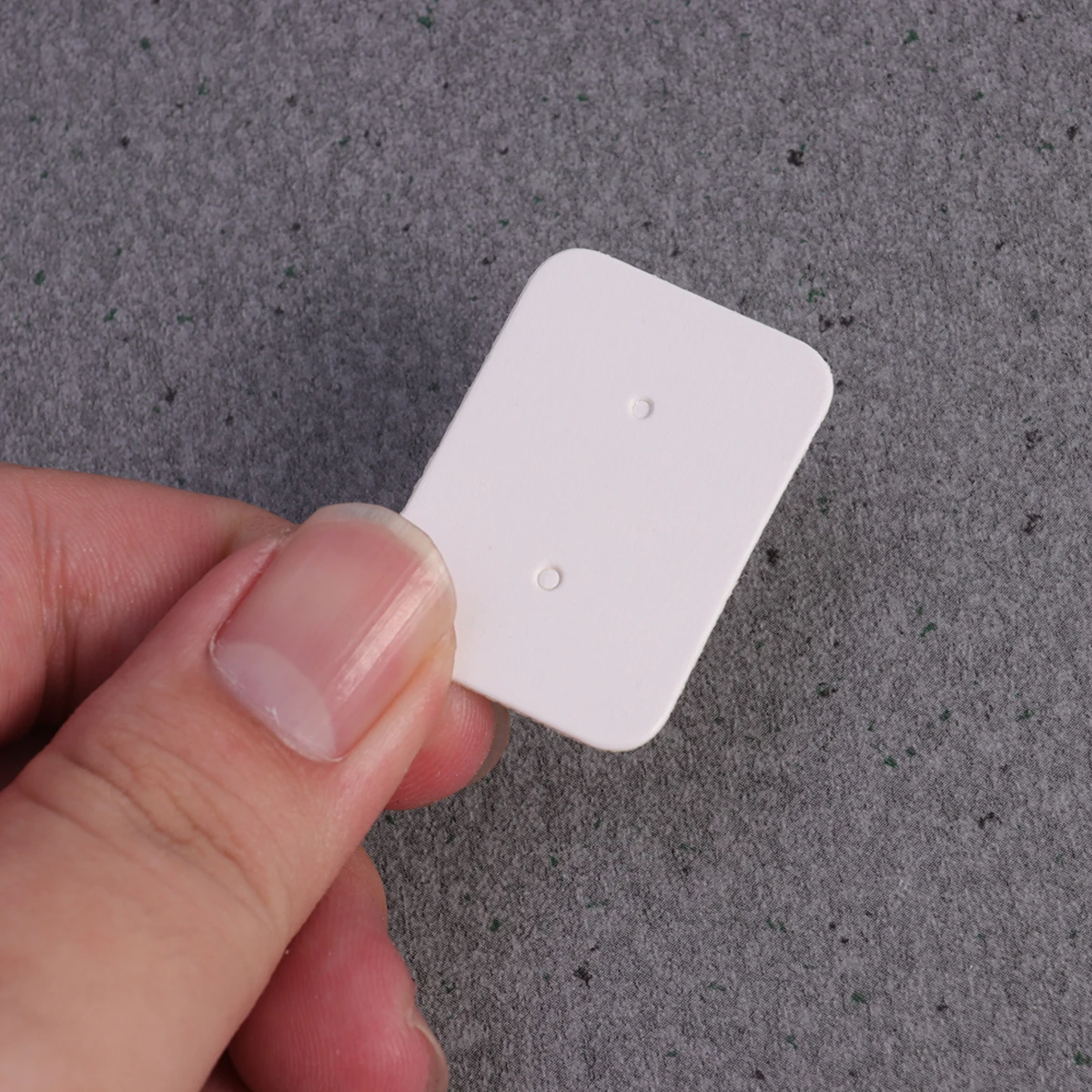 

100Pcs Earring Cards Kraft Paper Holder for Earrings Display Jewelry Price Tags and Storage Organizer Earring Cards