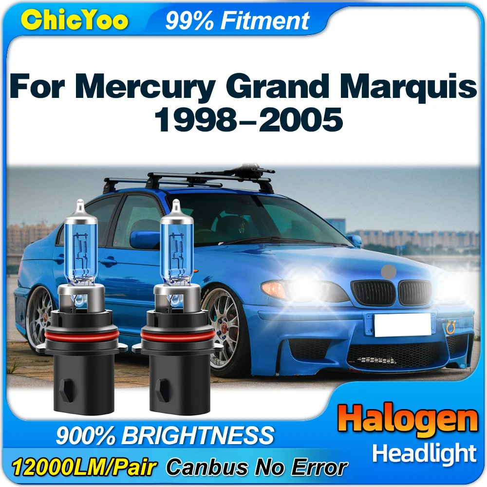 

Car Headlight Bulb 12000LM Super Bright Halogen Lamp 6000K 12V For Mercury Grand Marquis 1998 1999 2000 2001 2002 2003 2004 2005