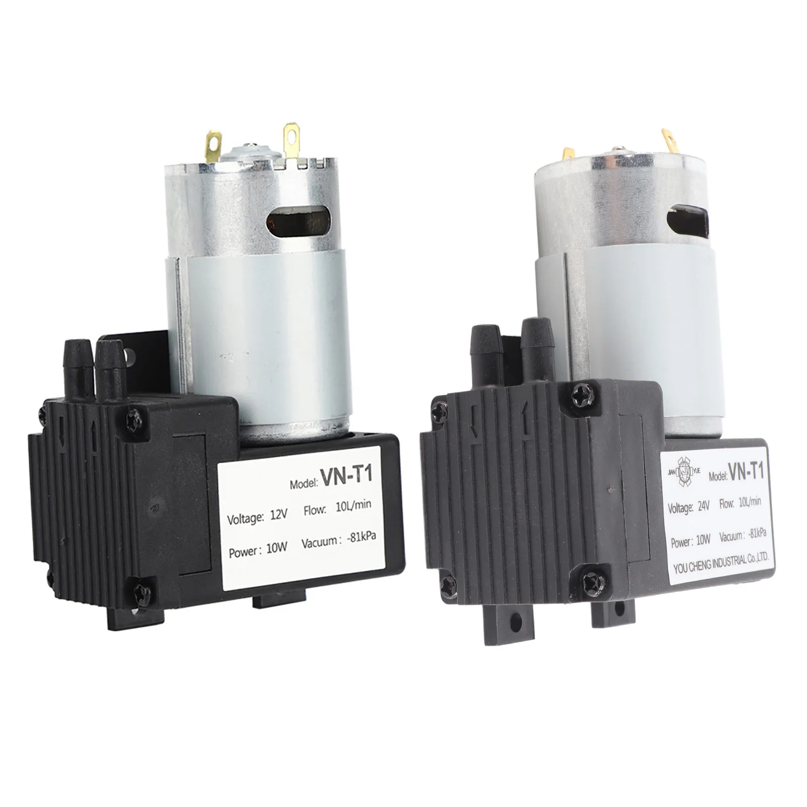 Bomba acessório industrial bomba vn t1 bomba de vácuo peças mecânicas baixo ruído acessório industrial mini bomba de vácuo