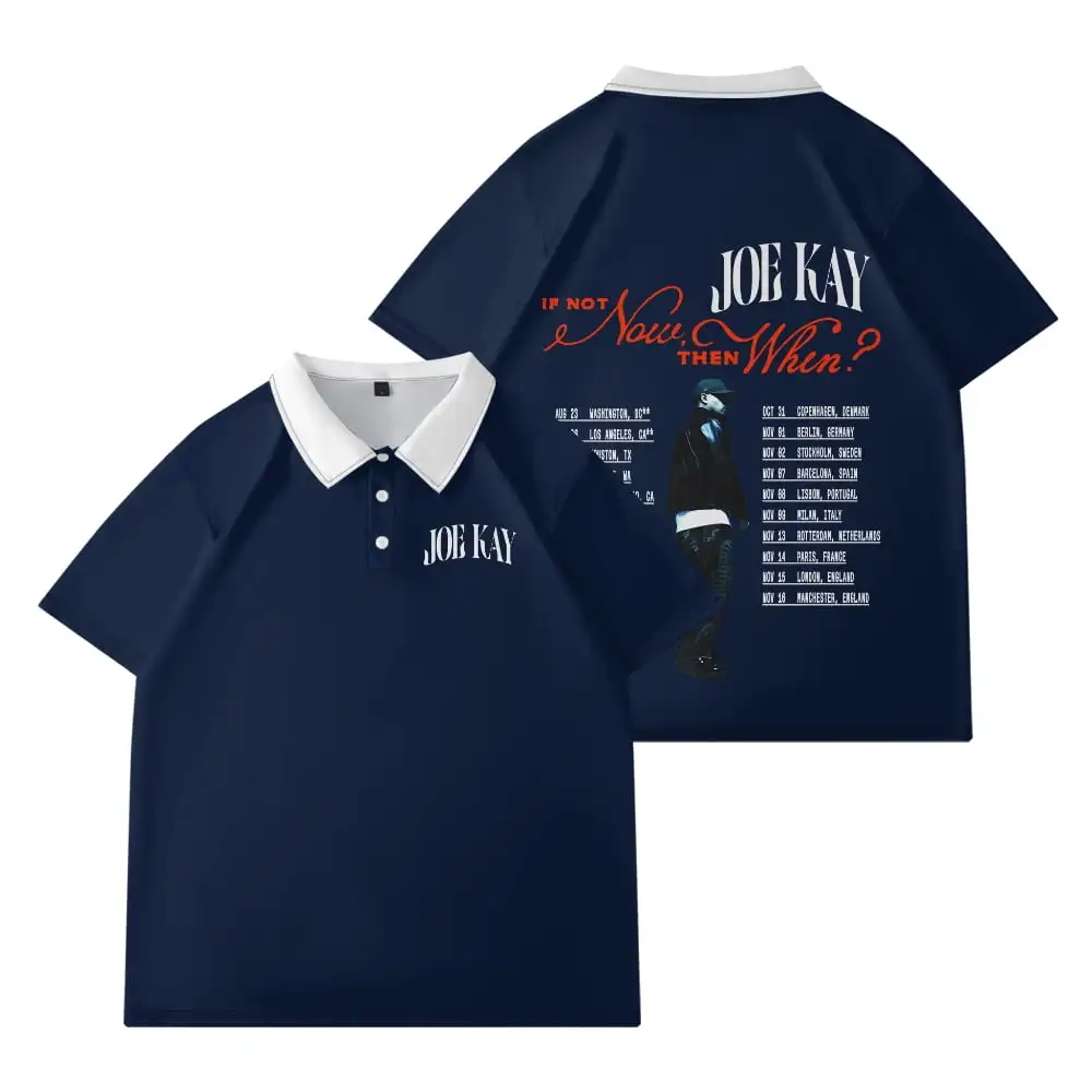 

Joe Kay If Not Now Then When Tour Футболки-поло унисекс с короткими рукавами
