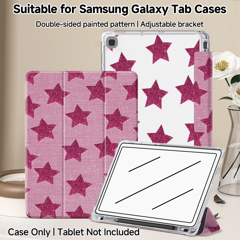 

For Samsung tablet Protective case，foldable tablet case for Galaxy Tab A8/A9 Plus/S6 Lite/S7/S8/S9FE/S10+/S7+/S8+/S9+ 12.4inch