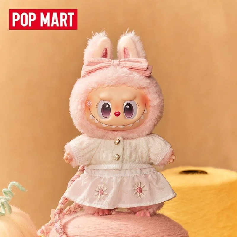 

Authentic POP MART Pom-Pom Party Series Mokoko Vinyl Decorative Hanging Card Trendy Blind Box Surprise Christmas gift