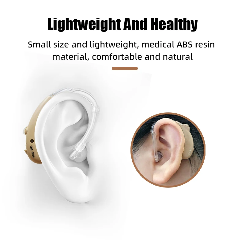 M-10 Hearing Aids For Severe Hearing Loss BTE Sound Amplifier For Deafness AcoSoud Medical Ear Care Waterproof Device For Elder