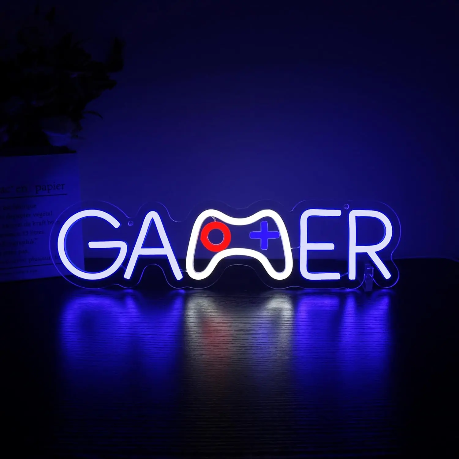 

Gamer Neon Sign USB Dimmable LED Neon Light for Computer Game Room Man Cave Party Home Decoration Night Light
