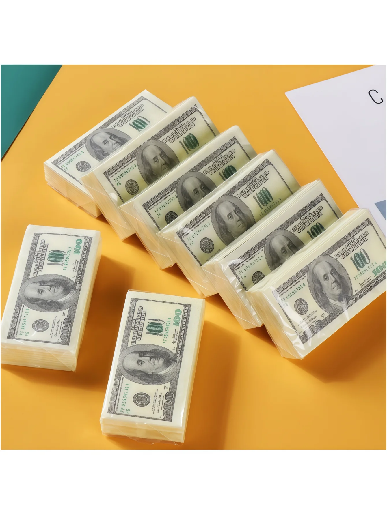 Портативные носовые платки и салфетки с цветным узором — 3-слойная салфетка, компактная карманная упаковка, подходят для ежедневного использования и незаменимого использования.