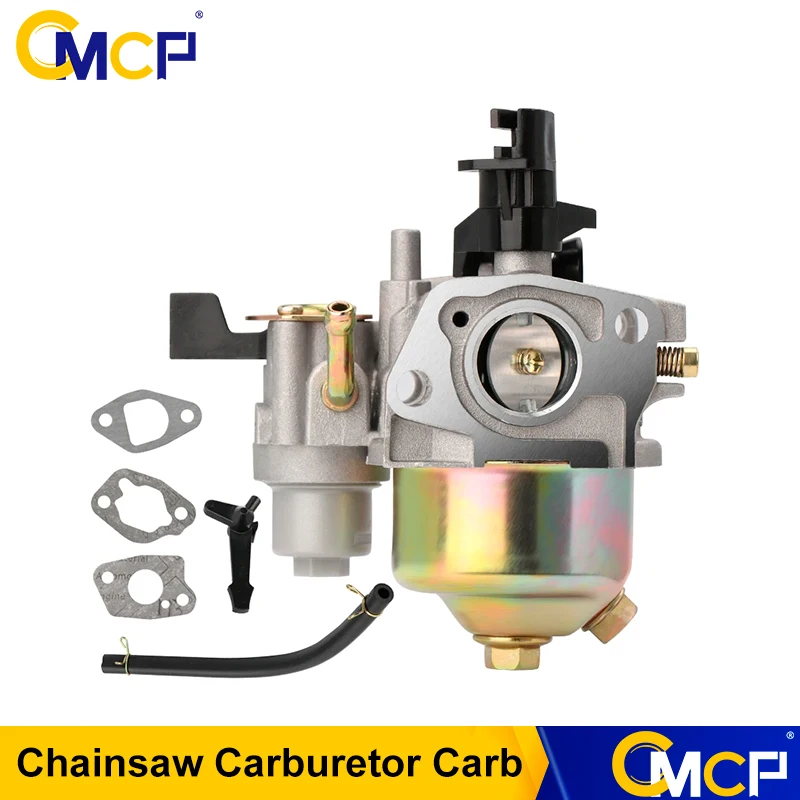 CMCP 1 Set Carburetor For Honda 168F 170F GX160 GX200 GX210 5HP 5.5HP 6.5HP 4 Stroke Engine with Fuel Pipe Gasket