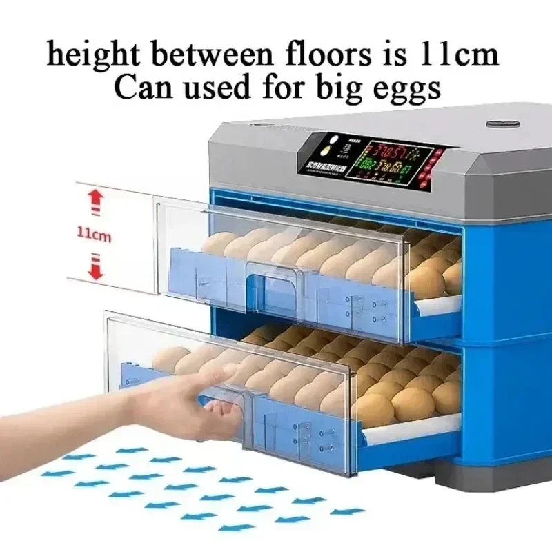 500 Capacity Roller Type Small Automatic Egg Incubator