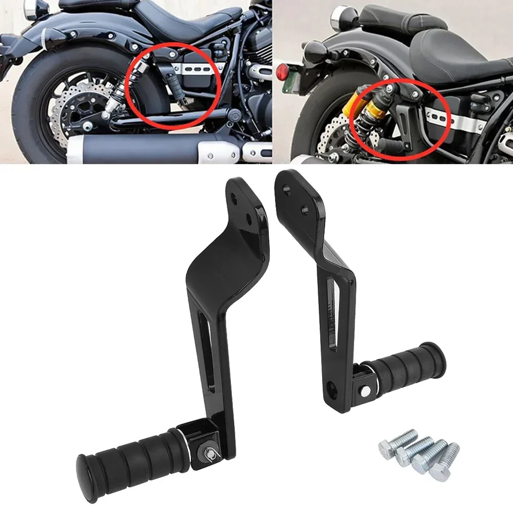 Motorcycle Accessories Rear Passenger Foot Pegs Pedals Footrest Bracket For Yamaha Bolt 950 XV950 XVS 950 SPEC R/C 2013-2019