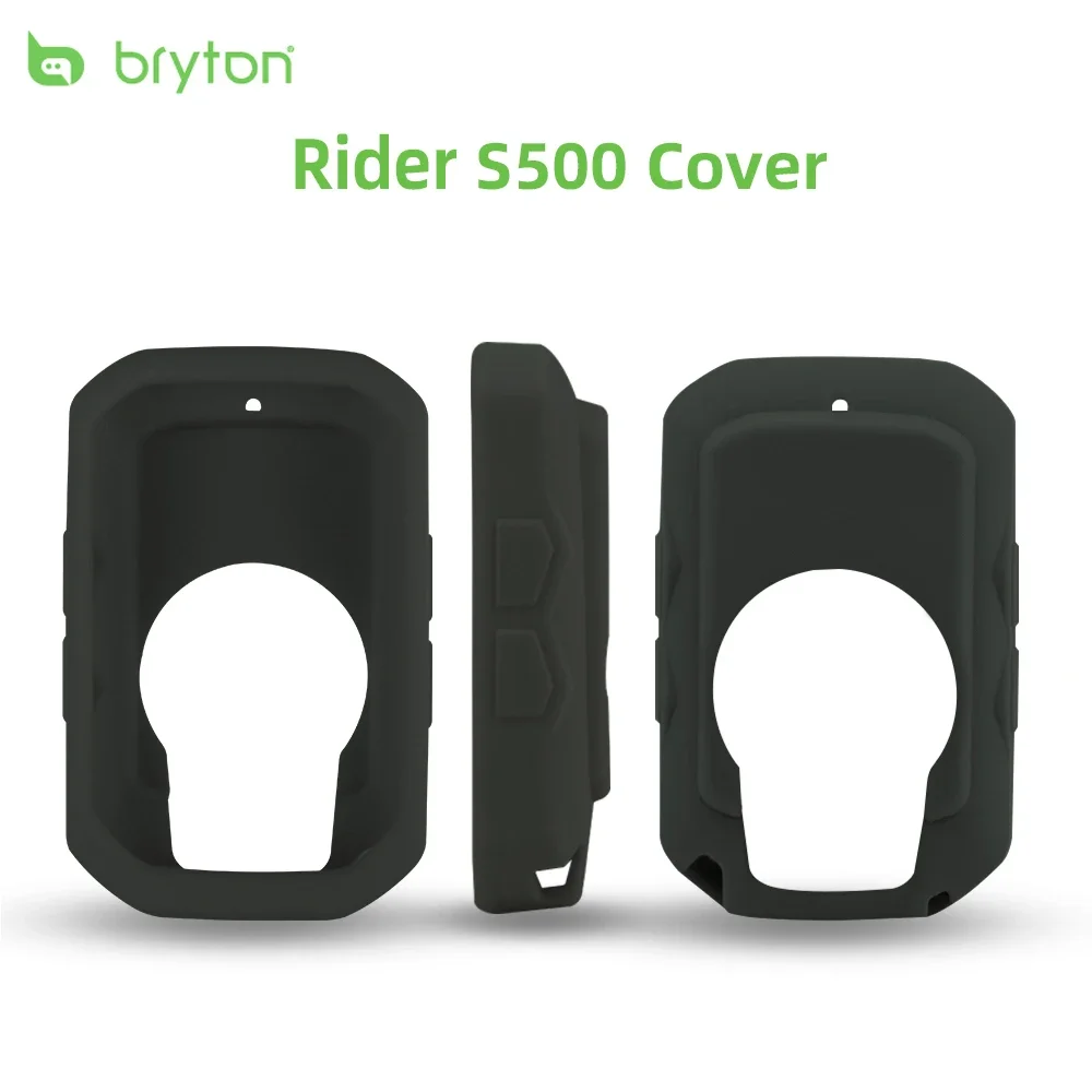 Bryton S500 Case Bike Bicycle GPS Computer Silicone Cover Cartoon Rubber Protective Case With HD Film For Bryton Rider S500