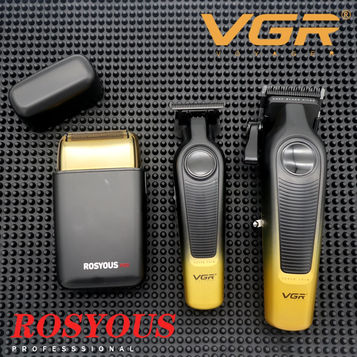 Barber Professional Hair Cutting Machine for Men Professional Kit DLC Blade 10000RPM VGR V-196 V-996 ROSYOUS RS-620