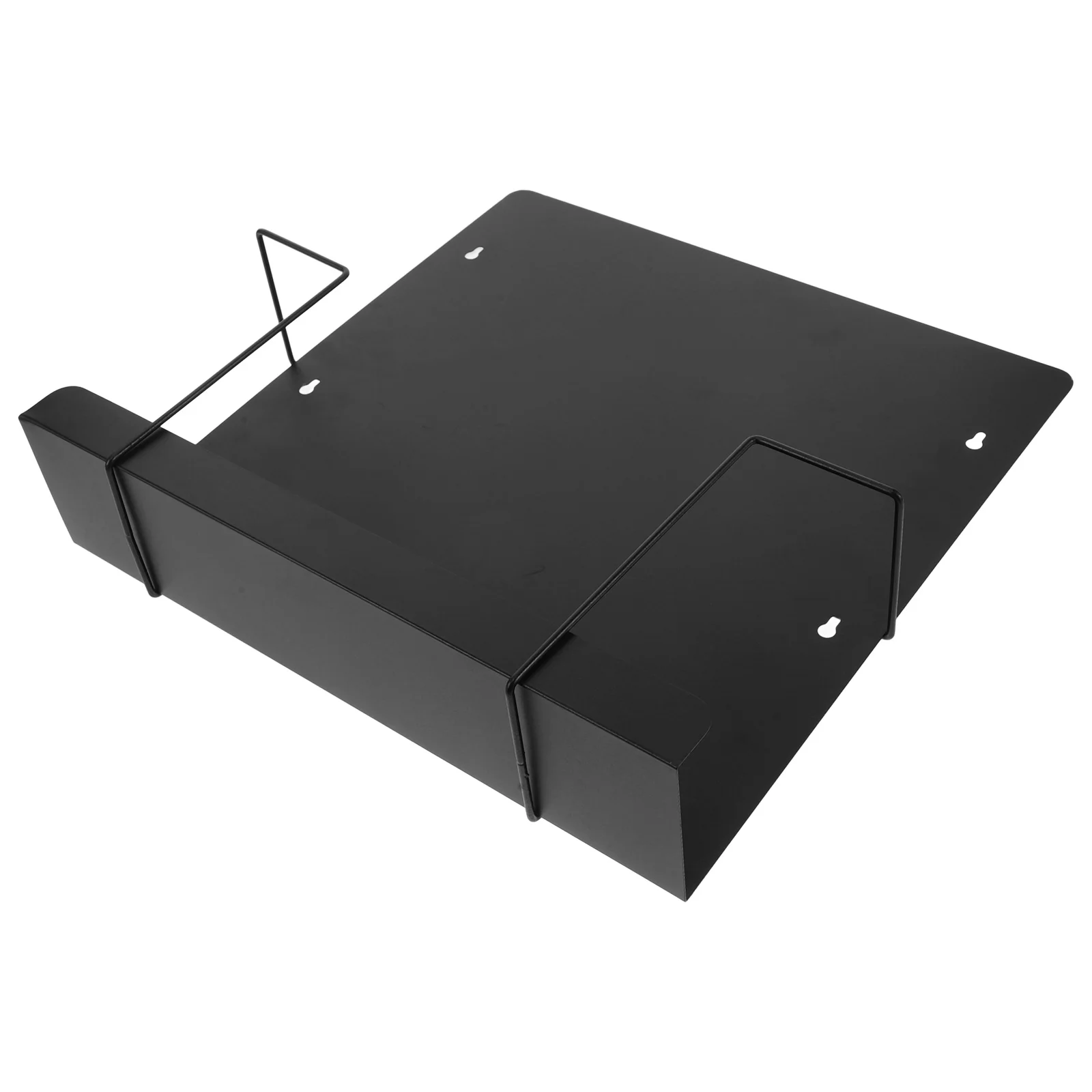 Rak Penyimpanan Logam Dinding untuk Piringan Hitam, Rak Pajangan untuk CD, DVD, dan Organizer Game, Dekorasi Kamar Tidur