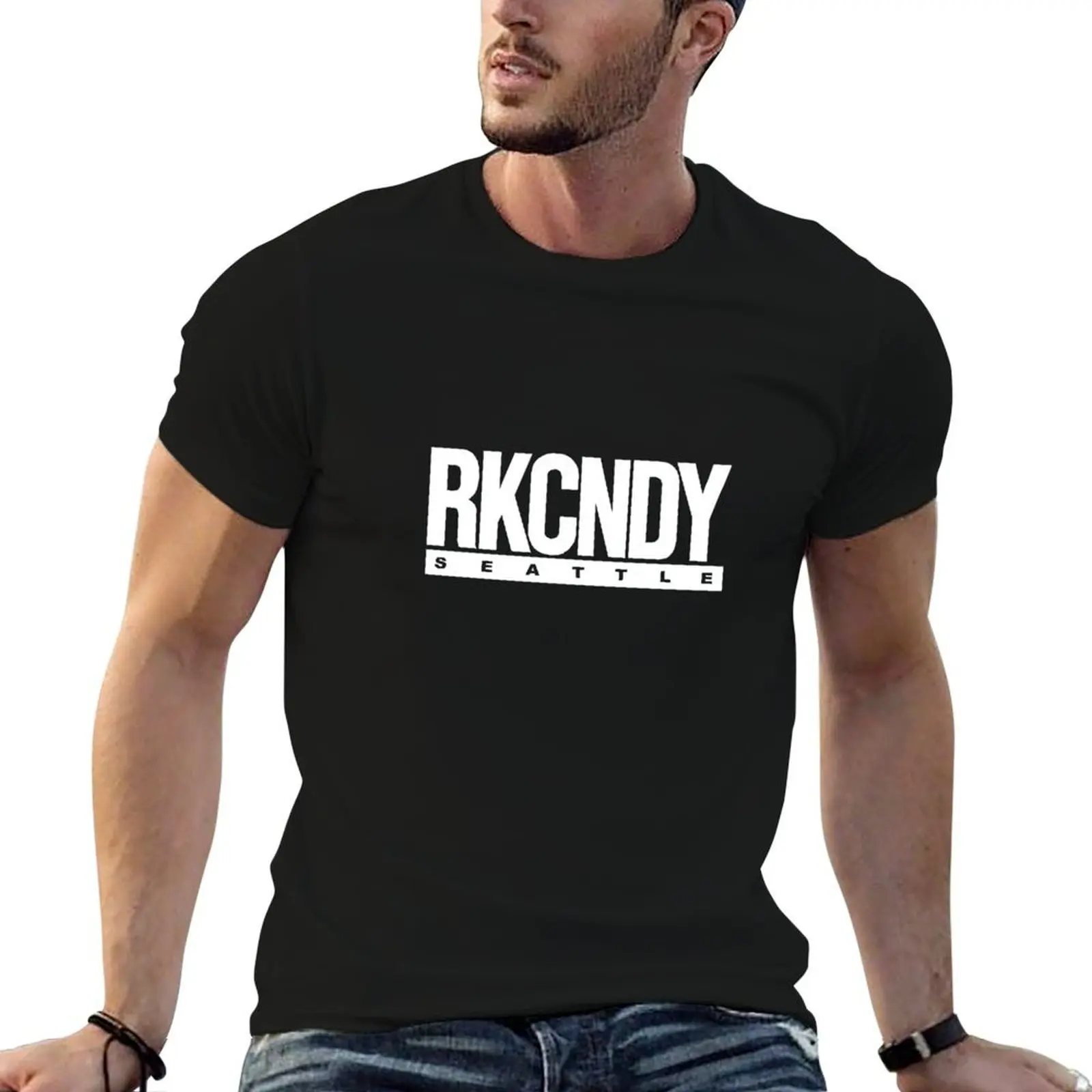 RKCNDY Seattle nightclub T-Shirt Dry Fit Athletic Short Sleeve Shirt