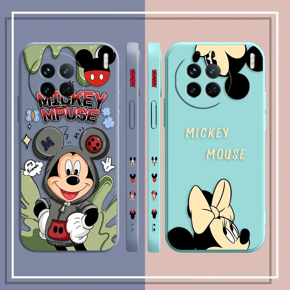 Funny M-Mickey Mouse Phone Case For VIVO X50 X60 X70 X80 X90 V21 V23E V23 V23E V25 V27 V29 4G 5G PRO PLUS Case Funda Shell Capa