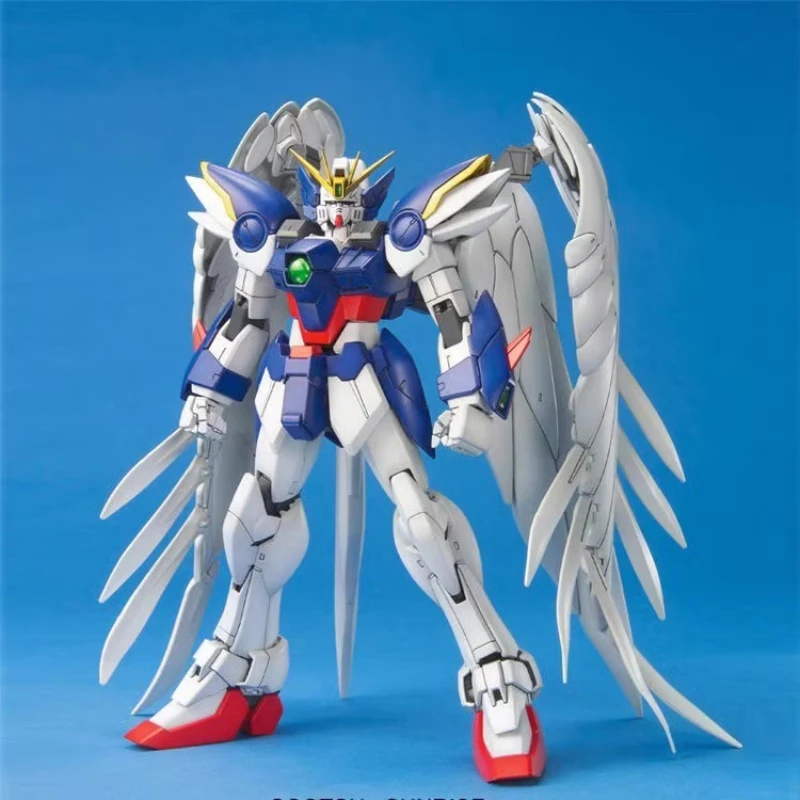 Bandai Originele MG Master Grade Serie XXXG-00W0 Flying Wing Gundam Nul EW Anime Montage Figuren Model Speelgoed Collectible Jongens