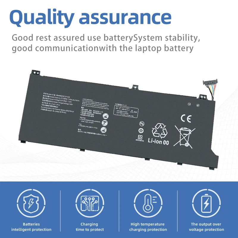 SUOZHAN  HB4692Z9ECW-22A Laptop battery For Huawei MateBooK D14 NblL-WDQ9HN Nbl-WAQ9H NbIL-WFP9 NbDE-WFH9 7.64V 7330mAh/56WH