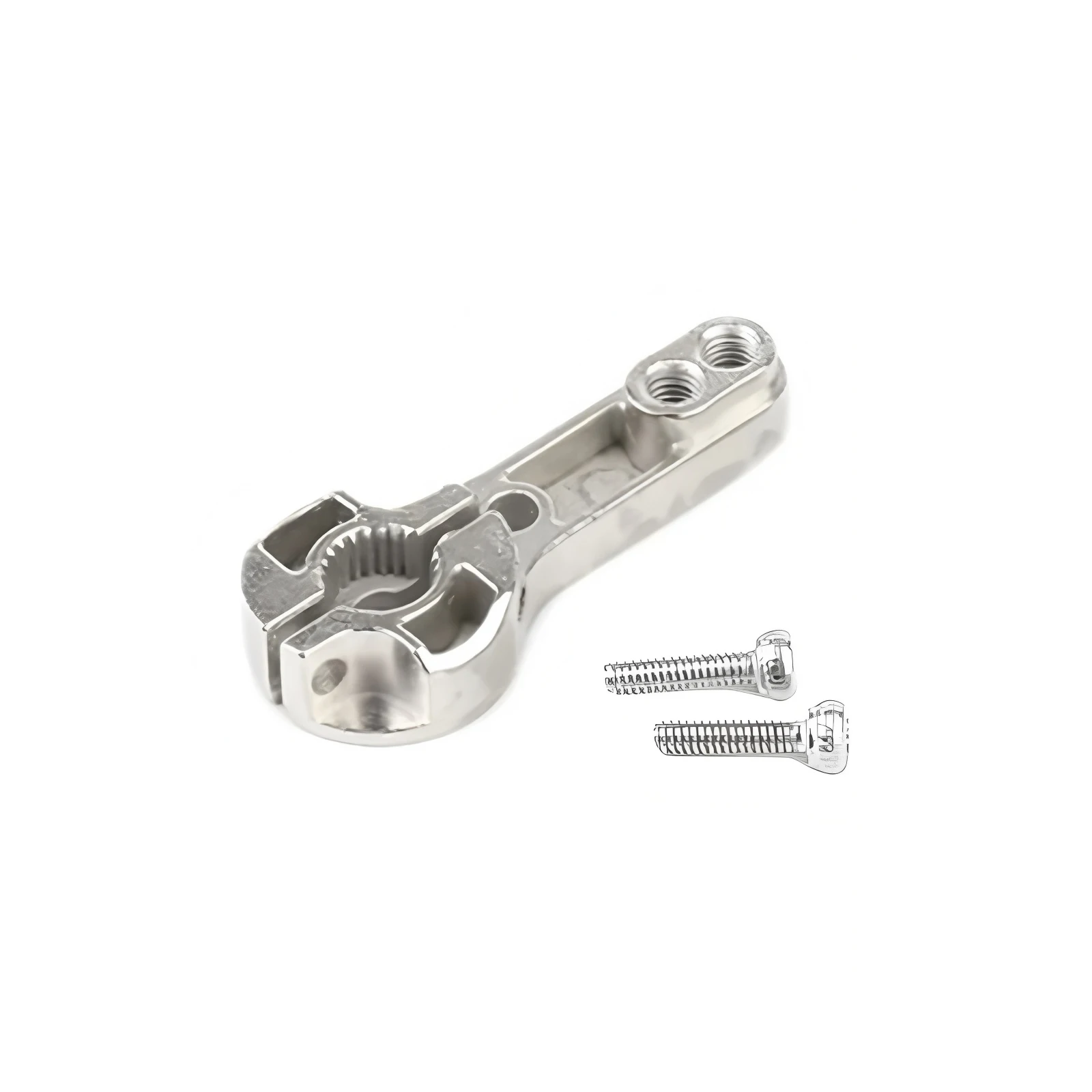 25T Standard Metal Servo Arm Aluminum Horn Arm Servos Parts 25T Metal Remote Control Servos Arm Parts