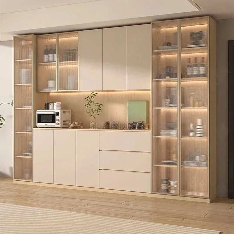 

Showcase Display Wine Cabinets Refrigerator Cellar Counter Liquor Wine Cabinet Living Room Shelf Vitrina Vidrio Bar Furniture