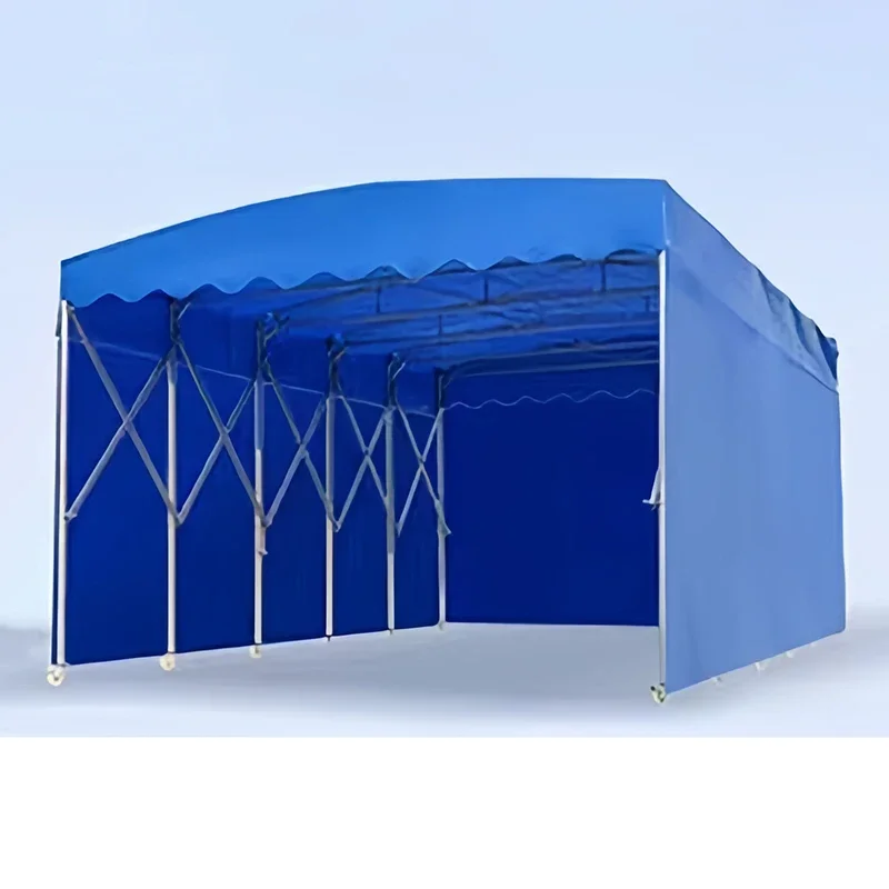 

Movable Push-Pull Event Sliding Sunshade Canopy Large Warehouse Storage Shelter Tent