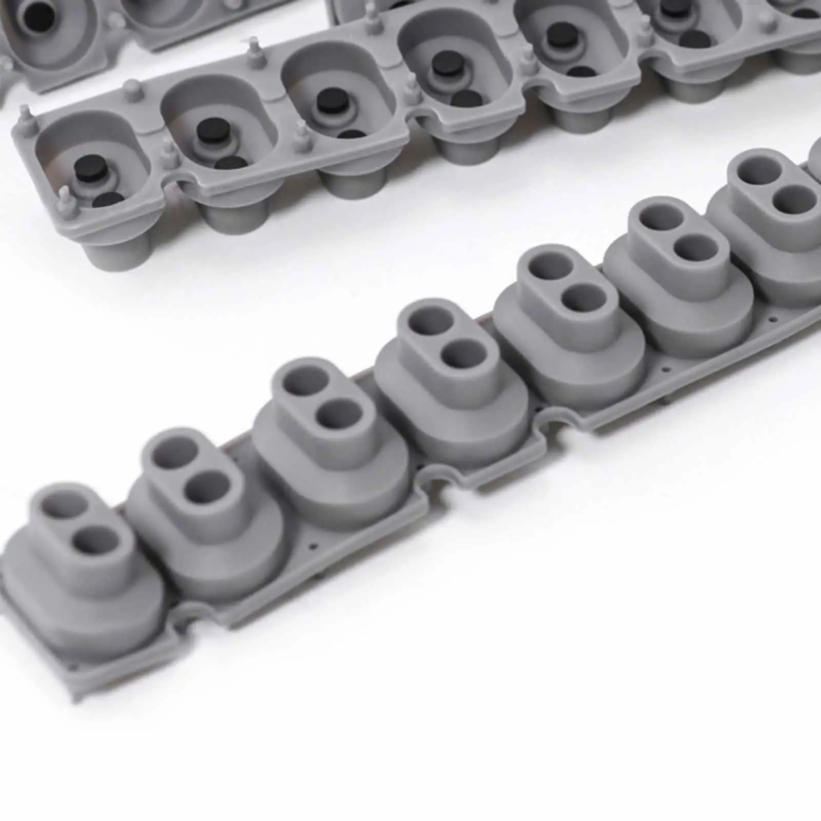 

Silicone Conductive Contact Pad Replacement for Digital Piano Keyboard 12 Key Strips Easy Install