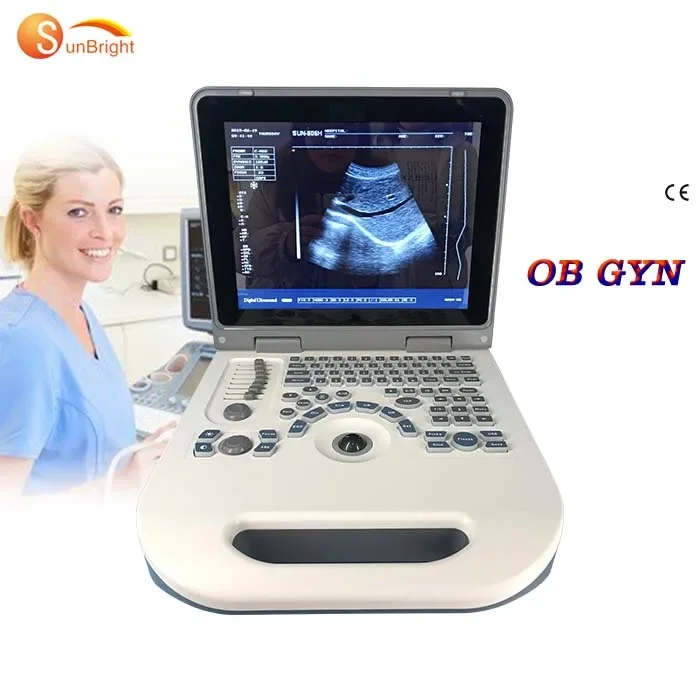 Portable Sunbright SUN-806G 2D Echocardiography ultrasound machine For Cardiac