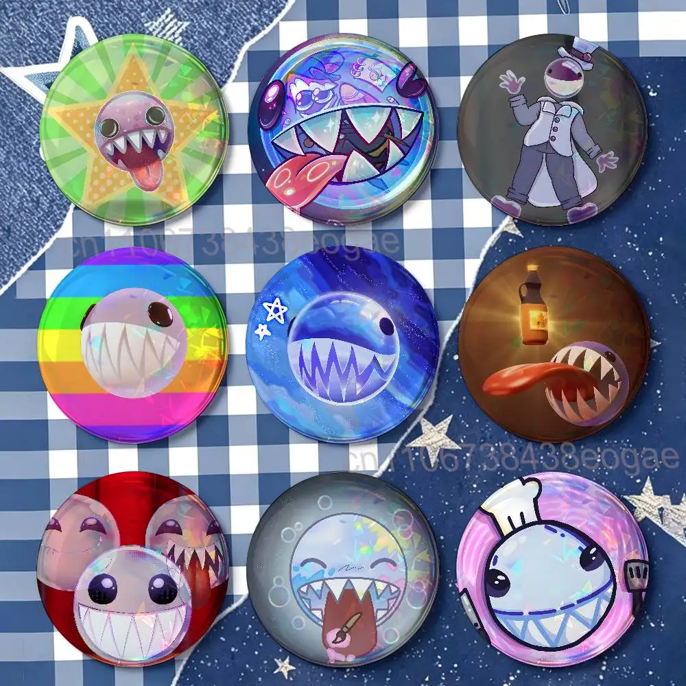 B-Bubble Custom Badges 75mm 44mm 25mm 32mm 58mm Hat Backpack Accessories Toys Collect Gifts Large