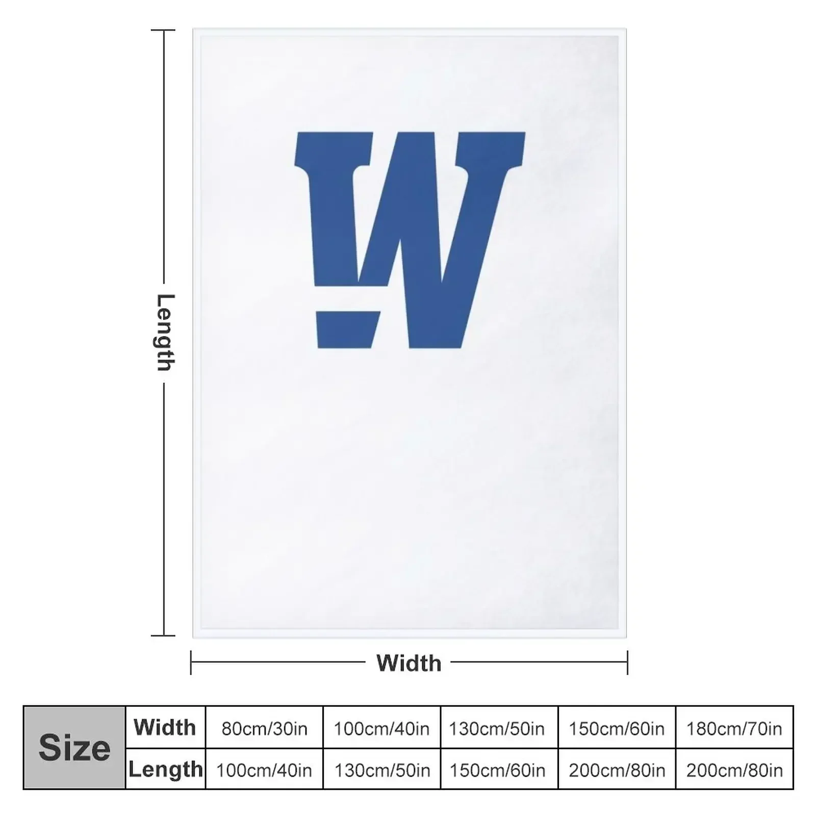 Widener University pride Throw Blanket couch cozy soft plush fuzzy picnic outdoor blanket