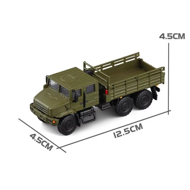 1:64 FAW MV3 Military Transport Truck 1/64 JKM Diecast Toy Car Vehicle Model Classical Zinc Alloy Metal Collection Gift For Kid