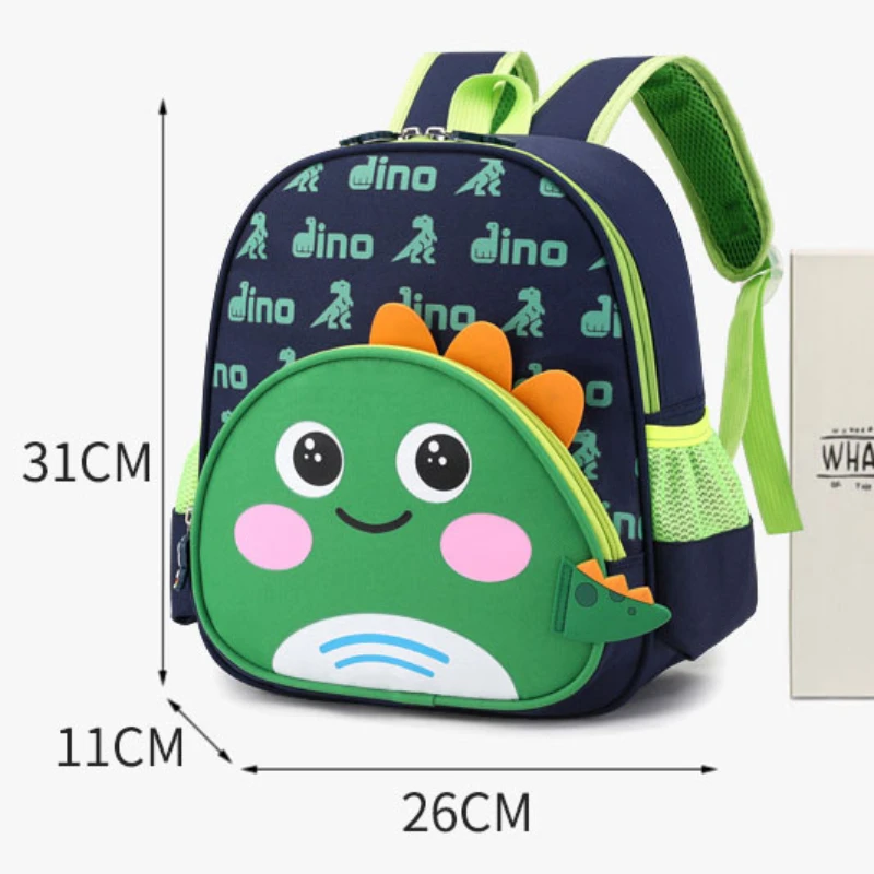 Stickerei Name Kinder kleine Rucksäcke Cartoon Taschen für Jungen und Mädchen